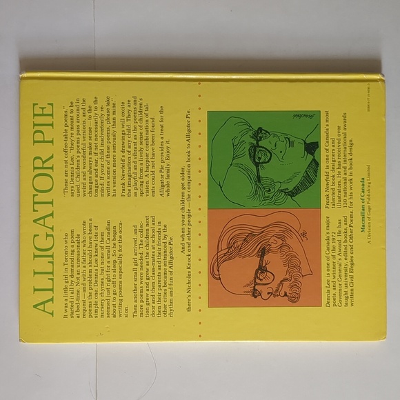 Alligator Pie & Nicholas Knock and Other People - Dennis Lee - 1984 & 1974 - Picture 2 of 16